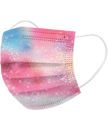 50PCS Kids Disposable Childrens Cartoon Colors Printing 3Ply Protective Breathable Comfortable Anti Dust Face Bandanas for Child Boys Girls Outdoor School (A-001) - Buy Online on GoSupps.com