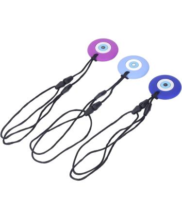 Silicone Bite Ring Toys for Babies - 3-Part Set | Soft Fun Portable Chewing Soothers - Buy Online on GoSupps.com