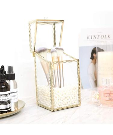 XINHOME 1200-Piece Ivory Round Pearl Makeup Beads for Brushes - Art Faux Pearls for Holding Makeup Brush, Lipstick, Mascara, Eyeliner - 8mm - Buy Online on GoSupps.com