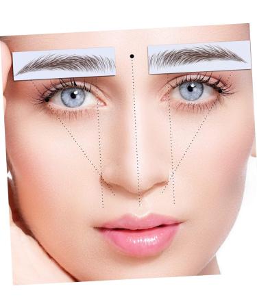 BIUDECO Fake Eyebrow Stickers 4pcs Eyebrow Stickers Waterproof Stickers Eyebrow Tattoos 6d Hair-like Eyebrows Stickers 4d Mold - Buy Online on GoSupps.com