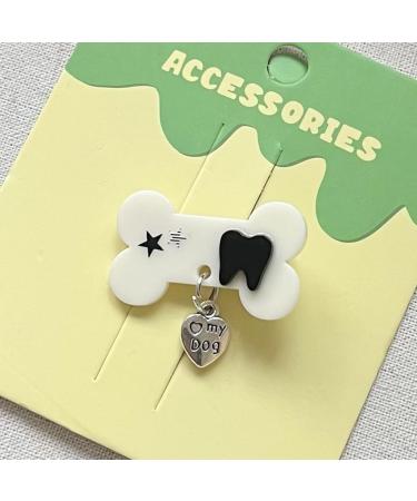 XIAHIOPT Hair Clip Cartoon Hair Clips Side Hair Clip Halloween Costume Decorative Hair Pins Barrette for Women Girls White - Buy Online on GoSupps.com