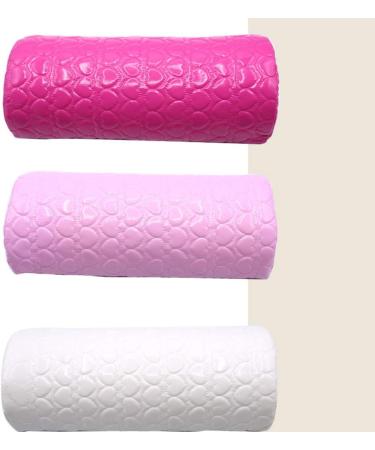 Uonlytech Portable Hand Rest Pillow Comfortable Manicure Nail Art Salon Wrist Cushion(White) - Buy Online on GoSupps.com