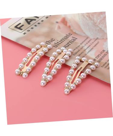 Hair Clip Headband Women Rhinestone Headwear 3 Pcs Headwear for Women Rhinestone Barrettes Hair - Buy Online on GoSupps.com