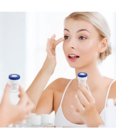 5 Pcs Contact Lens Barrel Cases Contact Lens Cleaner Contact Washer Manual Rotation Contact Lens Cleaning Container for Eyes Care Classic style - Buy Online on GoSupps.com