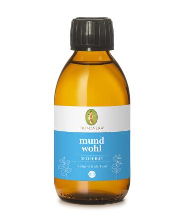 Primavera Mundwohl Oil Education Courage Bio 200 ml - mouthpiece oil - traditional health ritual - detox strong gums - naturally refreshing oral care
