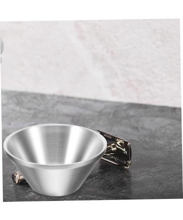 Iwowhero Stainless Steel Shaving Bowl | Reusable Razor Shell | Men's Shaving Accessories - Buy Online on GoSupps.com