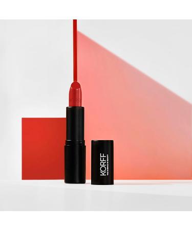  Korff Korff Lumi-matt Lipstick intense color and excellent hold creamy texture with collagen hyaluronic acid and vitamin E 02 nudes 4.2 ml - Buy Online on GoSupps.com