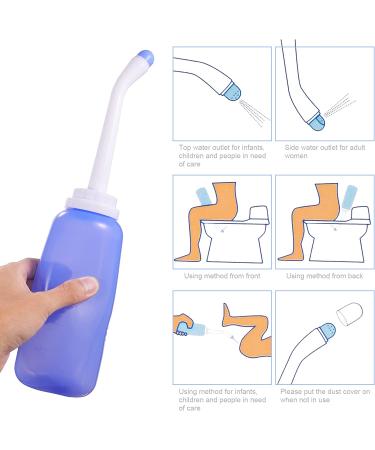 Healifty Reusable Vaginal Cleansing System 500ml - Douche Postpartum Bottle for Women - Personal Hygiene and Irrigator - Buy Online on GoSupps.com