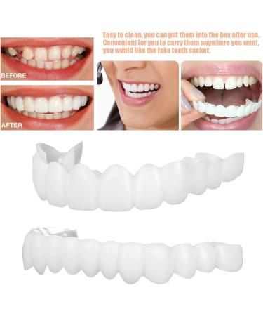Tanant Denture Teeth - Temporary Silicone Fake Teeth for Imperfect Smile - Durable Dental Prostheses - Buy Online on GoSupps.com