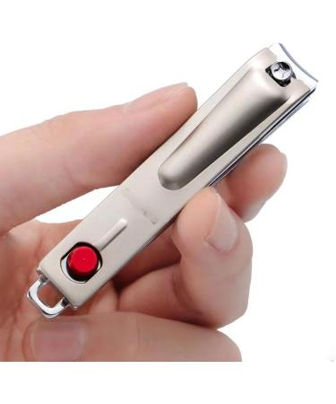 SVAASA Nail Clippers Large Sharp Manicure Cutters for Nail Stainless Steel+Carbon Steel Hard Nail Clippers Pedicure Oblique Mouth Household - Buy Online on GoSupps.com