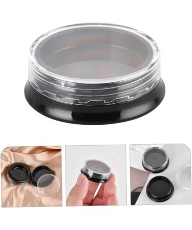20pcs Eye Shadow Box Nail Accessories Small Containers with Lids Nail Rhinestone Storage Case Grid Black 3.9x3.9cm - Buy Online on GoSupps.com