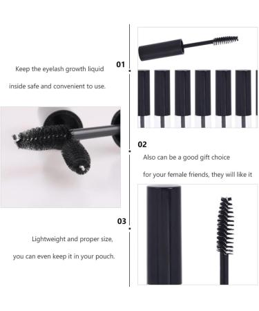 POPETPOP 5pcs Mascara Brush Empty Bottle Tube Technology Mascara Refillable Bottle Eyelash Portable Bottle - Buy Online on GoSupps.com