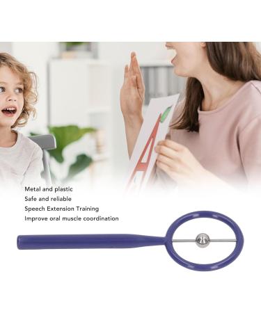 Enhanced Tongue Training Device for Autism - Improve Feeding & Speech Intelligibility | Portable Blue Mouth Muscle Trainer - Buy Online on GoSupps.com
