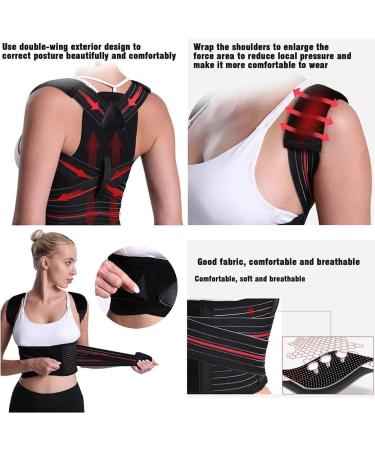 Posture Corrector Women Men Kids Invisible Back Straighter Posture Corrector Improve Posture Pain Relief for Neck Back Shoulders Back Posture Xx-Large Xx-Large(Xx) - Buy Online on GoSupps.com