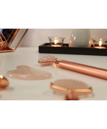 Love My Skin Ultimate Facial Roller Gift Set with Gua Sha - Buy Online on GoSupps.com