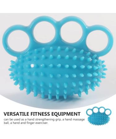 1pc Grip Stress Ball Guitar Hand Forearm Finger Strength Trainer Exercise Equipment Wrist Elder 12X10cm Blue - Buy Online on GoSupps.com