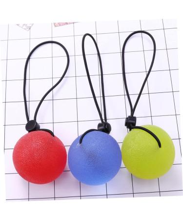 HOMSFOU 3 Pcs Power Balls for Grip Strength | Medium Squeezeball for Fitness Training & Exercises - International Shipping Available - Buy Online on GoSupps.com