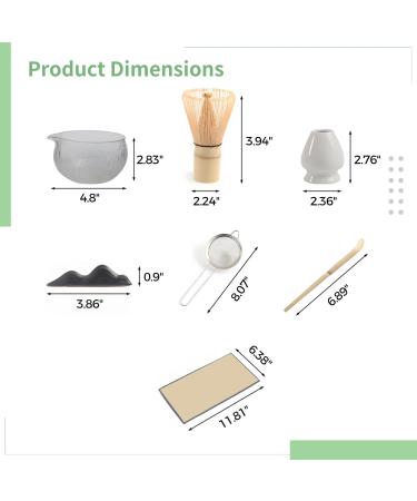 Kit complet de th matcha avec fouet cuill re bol et accessoires pour un usage quotidien ou c r monial - Buy Online on GoSupps.com