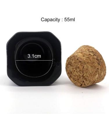 Uposao 1 Piece Porcelain Dappen Dish for Nail Art with Lid Manicure Ceramic Cork Cups Nail Art Acrylic Liquid Powder Dappen Dish Liquid Powder Container Beauty Accessories Styling Tool - Buy Online on GoSupps.com