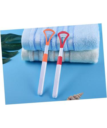ULTECHNOVO Tongue Cleaner Tool - Premium Tongue Scraper & Brush for Adults | Enhance Oral Hygiene & Fresh Breath - Buy Online on GoSupps.com