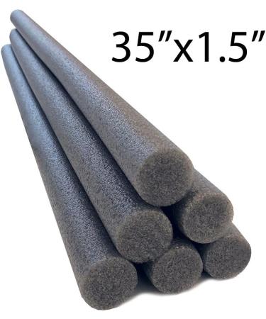 Craft Foam Sticks 1.5x35 - 6 Pack Grey Color for DIY Projects - Buy Online on GoSupps.com