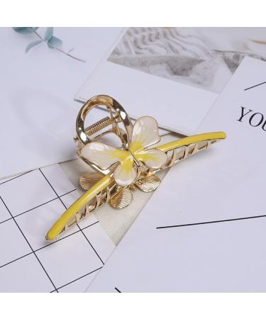 Hair Clip 6Pc Butterfly Hair Clips for Women Metal Nonslip Big Nonslip Gold Hair Clamps Jaw Hair Clamps for Women and Thinner Thick Hair Styling - Buy Online on GoSupps.com