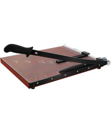 Heavy Duty Guillotine Paper Cutter  A3 Large Paper Trimmer Blade Gridded Photo Guillotine Craft Machine  18 inch Cut Length  18.9" x 15.0" (Use for A2-A7) A3 Red - Buy Online on GoSupps.com