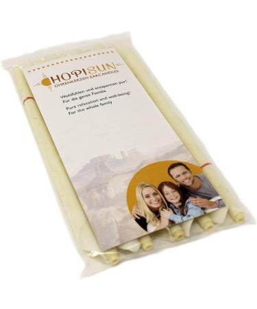 10 Pieces HOPISUN Conical Ear Candles with Filter & Drip Protection - Premium Quality for Safe Ear Wax Removal - Buy Online on GoSupps.com