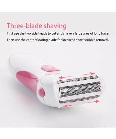 Buy Women's Electric Shaver - 3-Blade Cordless Wet/Dry Foil Razor for Smooth & Safe Shaving - Ideal for Girls & Women - International Shipping Available - Buy Online on GoSupps.com