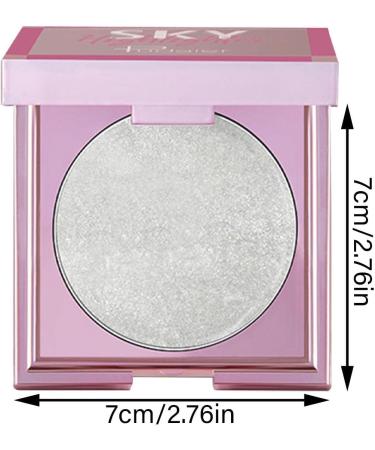 Highlighter Powder | 8g Shimmering Waterproof Highlighting Powder Cosmetics - Long Lasting Highlighting Cosmetics for Face Brow Lips Girls Makeup for All Skin Types Sritob #01 - Buy Online on GoSupps.com