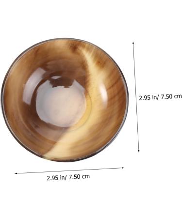 Magiclulu Handmade Soap Shell Shaving Bowl | Unbreakable Traditional Shaving Cup | Perfect for Shaving Foam - 7.5x7.5cm - Buy Online on GoSupps.com