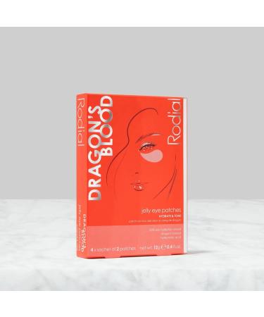 Rodial Dragon's Blood Jelly Eye Patches - 4 x 2 Pcs | Refresh & Revitalize Your Eyes | International Shipping - Buy Online on GoSupps.com