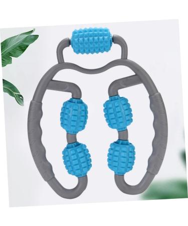 Buy ToddMomy Exercise Roller - Dual-Woman Relaxer Foam Massage Device for Leg Pain Relief Myofascial Tissue Workout Accessories - 29x23.5x2cm Blue - Buy Online on GoSupps.com