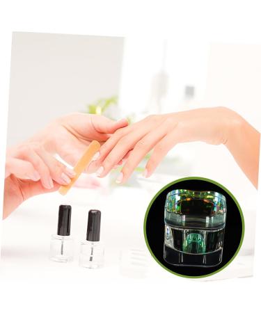 CRILSTYLEO Nail Art Brush Cup Crystal Glass Nail Cup Manicure Nail Dish Cup Nail Dish Cups Acrylic Nail Tools Nail Dappen Dish Acrylic Nail Supplies Nail Cups Dappen Dish for Acrylic Nails 5.70X5.40X5.40CM As Shown - Buy Online on GoSupps.com