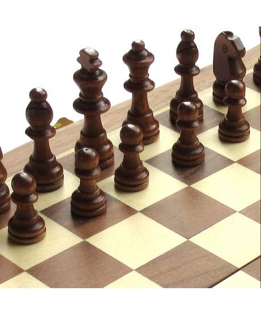 Chess Set Board with Portable Folding Board Travel Toy Family Games Outdoor Indoor Board Game (Size : Large) (Large) - Buy Online on GoSupps.com