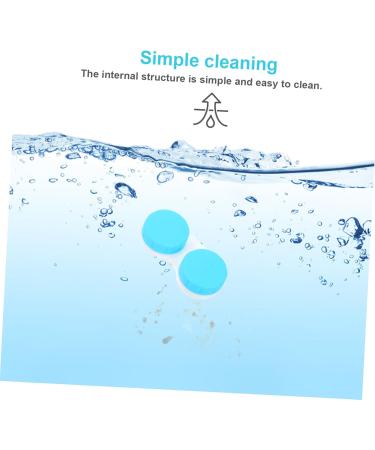 Buy Solustre 90 STK Contact Lens Cases - Durable Glasses Box with Mirror & Cosmetic Container for Eye Lenses - International Shipping Available - Buy Online on GoSupps.com