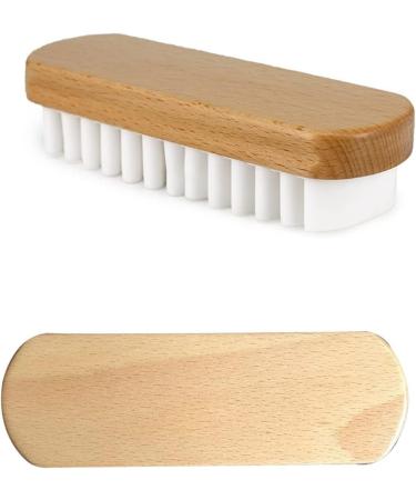 Home Shoes Brushes Leather Brush for Suede Boots Bags Scrubber Cleaner White Rubber Crepe Shoe Brush Household Necessary Bathroom Tool Brush Onecolor - Buy Online on GoSupps.com