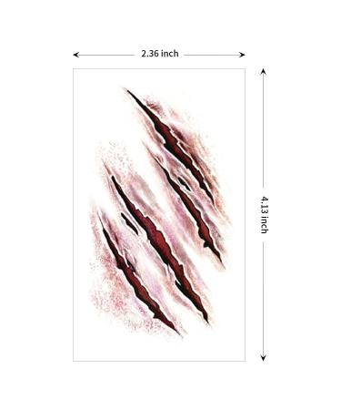 140 PCS Halloween Zombie Makeup Set - Fake Scars, Bloody Wounds, Temporary Tattoos for Women, Men, Kids - Perfect for Halloween Party Cosplay - Buy Online on GoSupps.com
