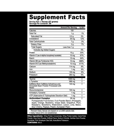 G Fuel Protein + Energy Drink Powder, Pre Workout Caffeine Mix for Gaming, Sugar Free Focus Amino, Vitamin + Antioxidants, 19oz (Chocolate, 20 Servings) - Buy Online on GoSupps.com