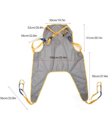 Easy-to-Install Patient Lift Transfer Straps | Soft Breathable Medical Mesh for Home & Hospital Use - Buy Online on GoSupps.com