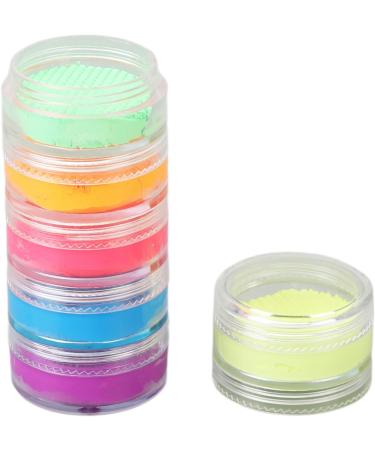6 Color Ultraviolet Body Painting Balm - Luminous Water-Based Kit for Halloween & Face Paint - Buy Online on GoSupps.com