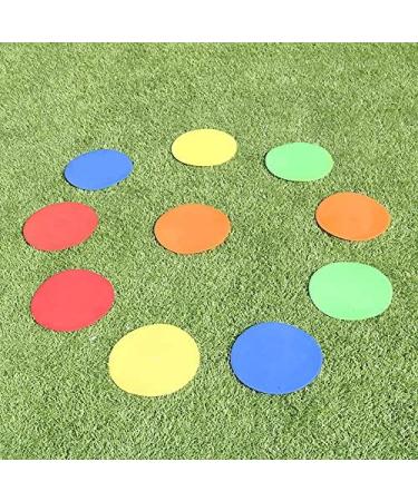 10Pcs Anti-Slip Agility Spots Markers for Sports Training - Football, Basketball, Hockey - Buy Online on GoSupps.com