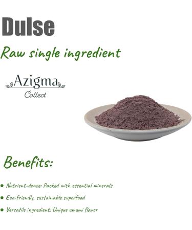Premium Dried Dulse Powder 200g (7.1 oz) Nutrient-Rich Sea Vegetable for Culinary Use Sustainable and Eco-Friendly - Buy Online on GoSupps.com