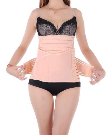 3 in 1 Postpartum Support Recovery Belt | Breathable & Adjustable Belly Band for After Birth | Best Girdle & Abdominal Binder for Postnatal Recovery - Buy Online on GoSupps.com