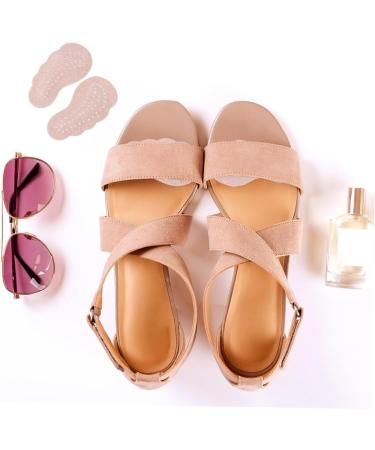 Buy Healvian 6 Pairs High Heel Forefoot Pads | Gel Insoles & Cushions for Women | Non-Slip Breathable Leather Inserts - Buy Online on GoSupps.com