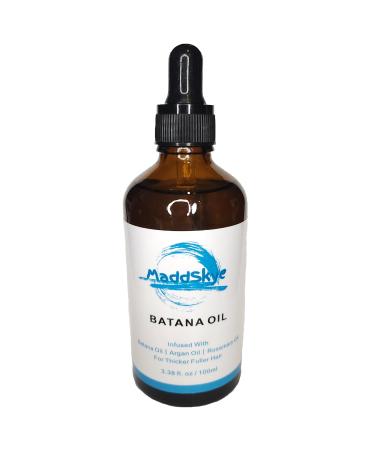 Batana Oil for Hair Growth. With Argan and Rosemary Oil. Genuine Results With Consistent Use. Thickening Moisturizing Strengthening Serum For Women and Men. For Weak Dry and Frizzy Hair 100ml