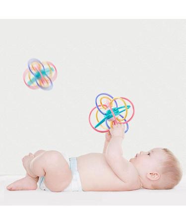 Jingling Teething Toys for Babies | Sensory Rattles & Biting Toys | Rattling Balls & Chomping Fun | Perfect for Teething Relief - Buy Online on GoSupps.com