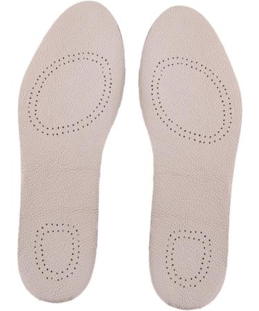 NOLITOY 3 Pairs Breathable Sports Insoles - Premium Leather Cowhide Shoe Pads for Ultimate Comfortable Support - Buy Online on GoSupps.com