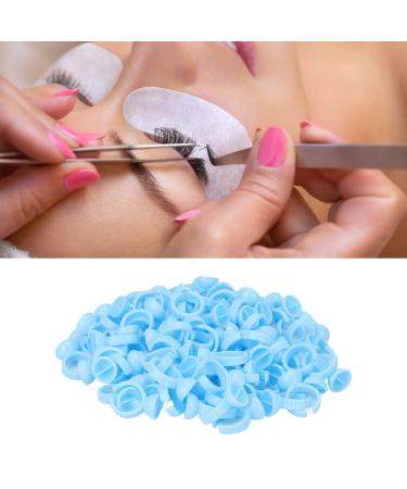 Glue Rings for Eyelash Extensions | Blue Excess Glue Cups - International Shipping Available - Buy Online on GoSupps.com