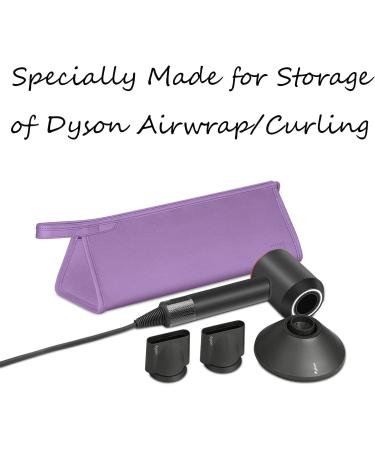BUBM Travel Case for Dyson Airwrap - Portable Waterproof Storage Bag for Dyson Curling Iron & Supersonic Styler - Purple - Buy Online on GoSupps.com